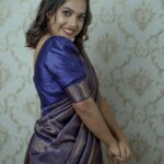 Amrutha Nair Instagram - 💜 Every women's success should be an inspiration to another.. ❤ 📸 @colorpadam_photography Attire @rucira_collections MUA @blushingtone_beauty_salon #sativiansmedia Thiruvananthapuram, Kerala, India