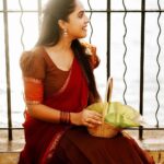 Amrutha Nair Instagram - കുരുക്ഷേത്രത്തിൽ രാവണസംഹാരം... 🥰 ആ യുദ്ധഭൂമിയിൽ സീത സ്വയംവരം... ❤ 📸 @vipinjkumar @colorpadam_photography Outfit @_angelic___threads_ Thiruvananthapuram, Kerala, India