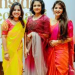 Amrutha Nair Instagram - Ma girls ❤ @seemattitextiles Attire @zaaya_h 📸 @shajeel_kabeer Retouch @vipinjkumar Kochi, India