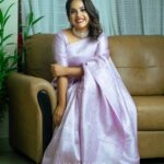 Amrutha Nair Instagram - ❤ 📸@colorpadam_photography Attire @tu_kainaat_saree MUA @blushingtone_beauty_salon Accessories @tazinjewels #sativiansmedia Thiruvananthapuram, Kerala, India