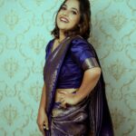 Amrutha Nair Instagram - Cressy ❤ @rucira_collections @colorpadam_photography @blushingtone_beauty_salon . . #xsativafamily❤️ #sativiansmedia