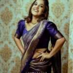 Amrutha Nair Instagram - Cressy ❤ @rucira_collections @colorpadam_photography @blushingtone_beauty_salon . . #xsativafamily❤️ #sativiansmedia