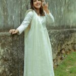 Amrutha Nair Instagram - Classy White 🤍 👗 @alazhani_boutique #sativiansmedia Trivandrum, India