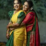 Amrutha Nair Instagram - Hey mom😄❤❤ 📸 @colorpadam_photography @tanirika_collectio @elite____threads @brides_of_deepthi Thiruvananthapuram, Kerala, India
