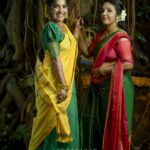 Amrutha Nair Instagram - Hey mom😄❤❤ 📸 @colorpadam_photography @tanirika_collectio @elite____threads @brides_of_deepthi Thiruvananthapuram, Kerala, India