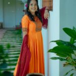 Amrutha Nair Instagram - ❤നിങ്ങൾ പറക്കാൻ തീരുമാനിക്കുമ്പോൾ ആകാശം നിങ്ങൾക്കായി വാതിലുകൾ തുറന്നുതരും ❤ 📸 @colorpadam_photography 👗 @neelima_designs MUA @eternalmakeovers Aadisaktthi Ayurveda Village