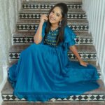Amrutha Nair Instagram - Keep smile on your face and let your personality be ur autograph ❤ 👗 @neelima_designs 📸 @colorpadam_photography @vipinjkumar MUA @eternalmakeovers Location @aadisaktthi_ayurveda Aadisaktthi Ayurveda Village