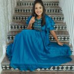 Amrutha Nair Instagram - Keep smile on your face and let your personality be ur autograph ❤ 👗 @neelima_designs 📸 @colorpadam_photography @vipinjkumar MUA @eternalmakeovers Location @aadisaktthi_ayurveda Aadisaktthi Ayurveda Village