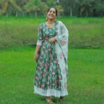 Amrutha Nair Instagram - 😄smile is the real power of every person ❤ 👗 @aathvyavastra Thiruvananthapuram, Kerala, India