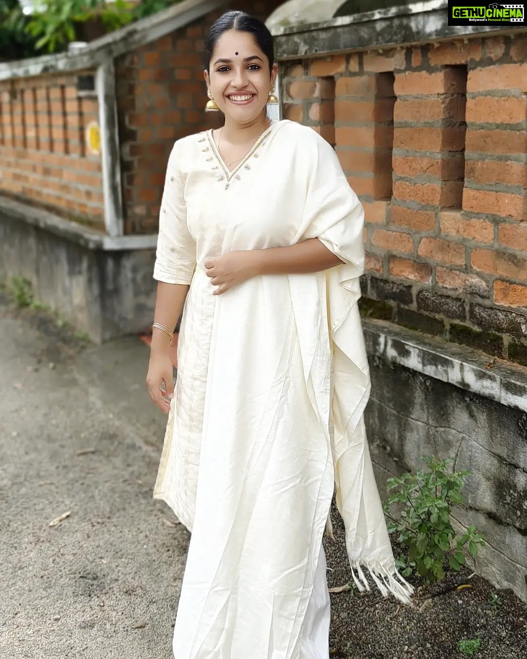 Amrutha Nair Instagram - ❤ Attire @label_elora Thiruvananthapuram, Kerala, India