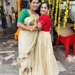 Amrutha Nair Instagram - ❤Manju kutty❤😘 @manju_satheesh_ Attire @pradwana Thiruvananthapuram, Kerala, India