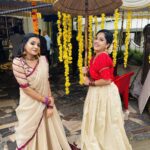 Amrutha Nair Instagram - ❤@reshma_s_nair_official Attire : @pradwana Pic @noobin_johny Thiruvananthapuram, Kerala, India