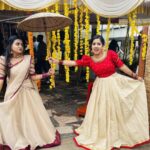 Amrutha Nair Instagram - ❤@reshma_s_nair_official Attire : @pradwana Pic @noobin_johny Thiruvananthapuram, Kerala, India