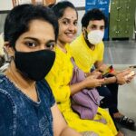 Amrutha Nair Instagram - Another world of ma happiness ❤😘😘 @kkmenonz @noobin_johny @anandnarayan.official @athira_madhav Thiruvananthapuram, Kerala, India
