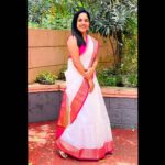 Amrutha Nair Instagram - ❤Show respect to people even when they don’t deserve it.Respect is a reflection of your character,not theirs.🍁.. Saree @tu_kainaat_saree Thiruvananthapuram, Kerala, India