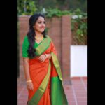 Amrutha Nair Instagram - ❤ Saree @anoma_clothing MUA @ashtamudi_wellness JEWELRY @alapatt.jewellers