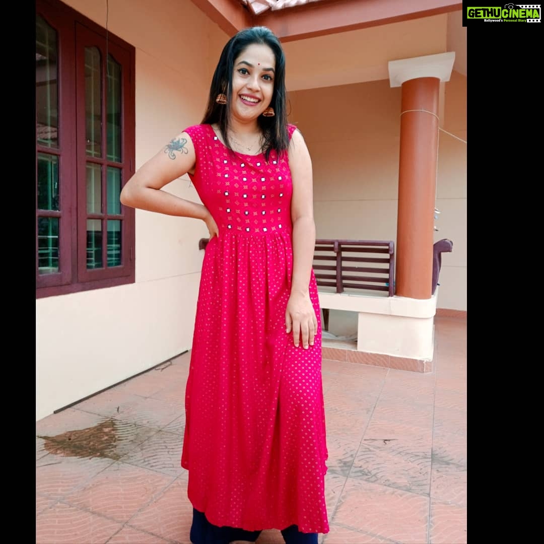 Amrutha Nair Instagram - ❤😍 👗 @shoppers___paradise Jumkka @vyka_collections Thiruvananthapuram, Kerala, India