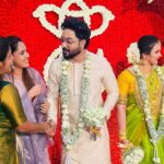 Amrutha Nair Instagram – Happy married life dear Jithu bro @jithuz_rampart