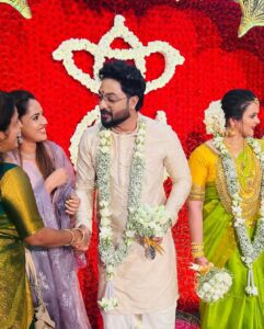 Amrutha Nair Instagram - Happy married life dear Jithu bro @jithuz_rampart