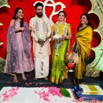 Amrutha Nair Instagram – Happy married life dear Jithu bro @jithuz_rampart