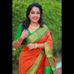 Amrutha Nair Instagram - ❤ Saree @anoma_clothing MUA @ashtamudi_wellness JEWELRY @alapatt.jewellers