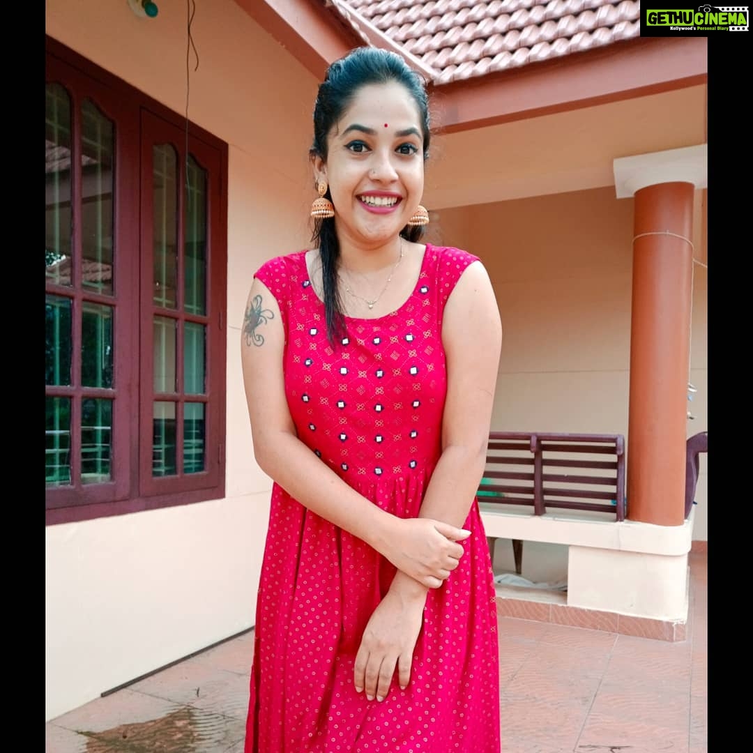 Amrutha Nair Instagram - ❤😍 👗 @shoppers___paradise Jumkka @vyka_collections Thiruvananthapuram, Kerala, India