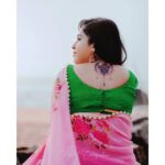 Amrutha Nair Instagram – 🥰
*Peace of mind is a beautiful gift,*
which only we can give to ourselves just by expecting nothing from anyone. 
*💐..

Saree @bobbysbellissimo
Pic @colorpadam_photography