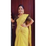 Amrutha Nair Instagram - ❤Stay Happy ❤😘 Saree @kf_online_store_ Trivandrum, India
