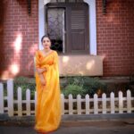 Amrutha Nair Instagram – 🧡🧡

Saree @brand_nithara_ 
MUA @blushingtone_beauty_salon
Pic @syam_muralee_photography 
Accessories @storybox.jewels Thiruvananthapuram, Kerala, India