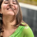 Anasuya Bharadwaj Instagram - Fearlessly Authentic 💚 PC: #AyansshBharadwaj #MySonShine PS: 😄 I know! My boys are gooooood with pictures 🧿🤩