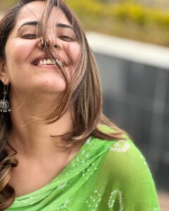 Anasuya Bharadwaj Instagram - Fearlessly Authentic 💚 PC: #AyansshBharadwaj #MySonShine PS: 😄 I know! My boys are gooooood with pictures 🧿🤩