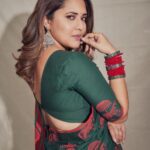 Anasuya Bharadwaj Instagram - And yet.. there always seems to be such a long way to go.. 🚥 @sreemukhi.mekala ❤️ @bcos_its_silver ✨ @makeupbysiva 🪞 Happy to be through your lens @arifminhaz 🥰