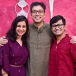 Angana Roy Instagram - We're just three people who've got #GaChhunyeBolchhi playing on loop! 🔄🎶💚 Keep listening, keep grooving to the tune! LINK IN BIO!❤️ @aroyfloyd @saregamabengaliofficial Kolkata