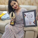 Angana Roy Instagram - Year end treats. Thank you so much @todaysstorynews @mr.biplab13 for this award. Srikanto will always have a place in my heart for a number of reasons. Being able to play Rajlokkhi has been a wonderful experience. Loved working with each and every one associated with this series, received so much from the people I look upto. And I think it has been a full circle from the release of the series to me receiving this award. Grateful to the universe. Here's looking forward to what the new year brings forth. Love and Light. 💫 Wearing @blush_tree 💛 @hoichoi.tv @acropoliisentertainment @abirgupta @boboshambo @tony_bose #award #thursdaypost #thursdaynight #grateful #onlylove #newpost #postoftheday #srikanto #webseries #webshow #thankful #yearend #endofyear #december #dreamy #lovefromA