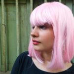 Angana Roy Instagram - Imma call her Candace. Picture and wig courtesy @nehasharmma :P 💜 Beautiful hoop earrings by @rubibyritika #candyflosshair #candace #pinkwig #aesthetic #artsy #wednesdayvibes #wednesdaypost #wigs #funk #oldwindows #igfashion #randomclick #chic #sorandom #blackpink #windows #pinkhair #candyshop #catsofinstagram #kolkatagram #haircolor
