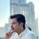 Anil Kapoor Instagram - Portrait Mode On! Back in Dubai for the launch of the New Malabar Gold And Diamonds store! @malabargoldanddiamonds Dubai, United Arab Emirates