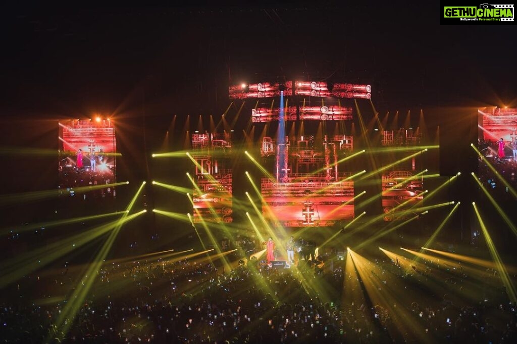 Anirudh Ravichander Instagram - We LIT up Wembley last night! London, you went crazy ❤️ London, United Kingdom