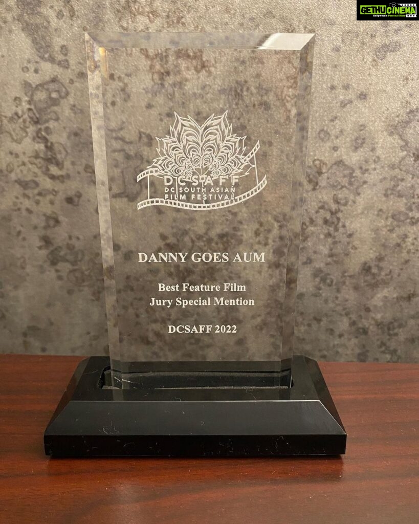 Anjali Patil Instagram - Our film Danny Goes Aum wins an award at @dcsaff Best Feature Film (Special Jury Mention) It was an absolute proud moment to represent the entire team, which gravitated to this project only because of our director @sandeepthemohan never give up attitude! The honest and authentic finds it’s own way, sometimes it’s harder but it still does. The film was received with such a warmth! @andrew.sloman @avi_kavii @subhashmaskara @pani_priyabratapanigrahi @arjunshresth_ Washington, DC