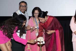 Anjali Patil Instagram - Opening Night @dcsaff 

Here with two films! Neither A Girl Nor A Woman- (Documentary)and Danny Goes Aum (fiction) by @sandeepthemohan