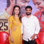 Anjana Rangan Instagram - It was an amazing experience to be a part of #pattathuarasan promotions for @lyca_productions Show director @joshua_preetham is always an anchor’s delight to work with! We have worked for many events now and have always admired his work and professionalism ❤️❤️❤️ Loved hosting along with @bjbala_kpy thambi!!! Such a talent powerhouse he is and also now i have a bro for life 😘❤️😘 Thank you @charanvfx1 from @lyca_productions for the trust in me and for the the amazing oppurtunity as always❤️ @wavemedia_chennai is like family now❤️