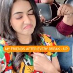 Anju Kurian Instagram - Are you listening to your friend’s break-up story for the Nth time? 😆😸 Tag them below ⬇️🤪🫢! . . . . @ashna_aash_ #funnyreels #breakup #loosupenne #friendsstory #lovelife #problemsolvers #reeloftheday #sundayfunday #sunday #reelsinstagram #tamilsongs #instagrammer #funnyfact #memes #dailythoughts #friendship #friendshipgoals #2022 #lovestory #xoxo #travelgram #dailystories #cardrive