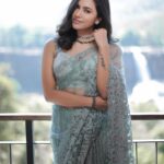 Anju Kurian Instagram - Saree love 💕 Which is your favourite??? #sareelove #wrappedinsaree #favouriteoutfits #favourites #tuesdays #throwback🔙 #instalove #dailylook