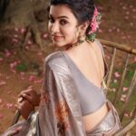 Anju Kurian Instagram - Saree love 💕 Which is your favourite??? #sareelove #wrappedinsaree #favouriteoutfits #favourites #tuesdays #throwback🔙 #instalove #dailylook