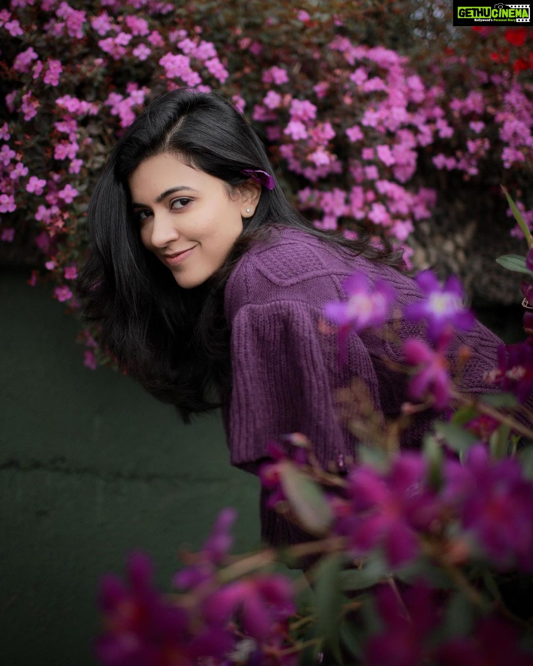 Anju Kurian Instagram - I purple you 💜💜💜! . . . . 📸- @abi_fine_shooters 🏨- @chandysdrizzledrops #photooftheday #happyplace #purpleflowers #naturelovers #travellerlife #travelgram #instamood #gratefulheart #loveislove #goodday #flowers #bloomingdays #intotheunknown