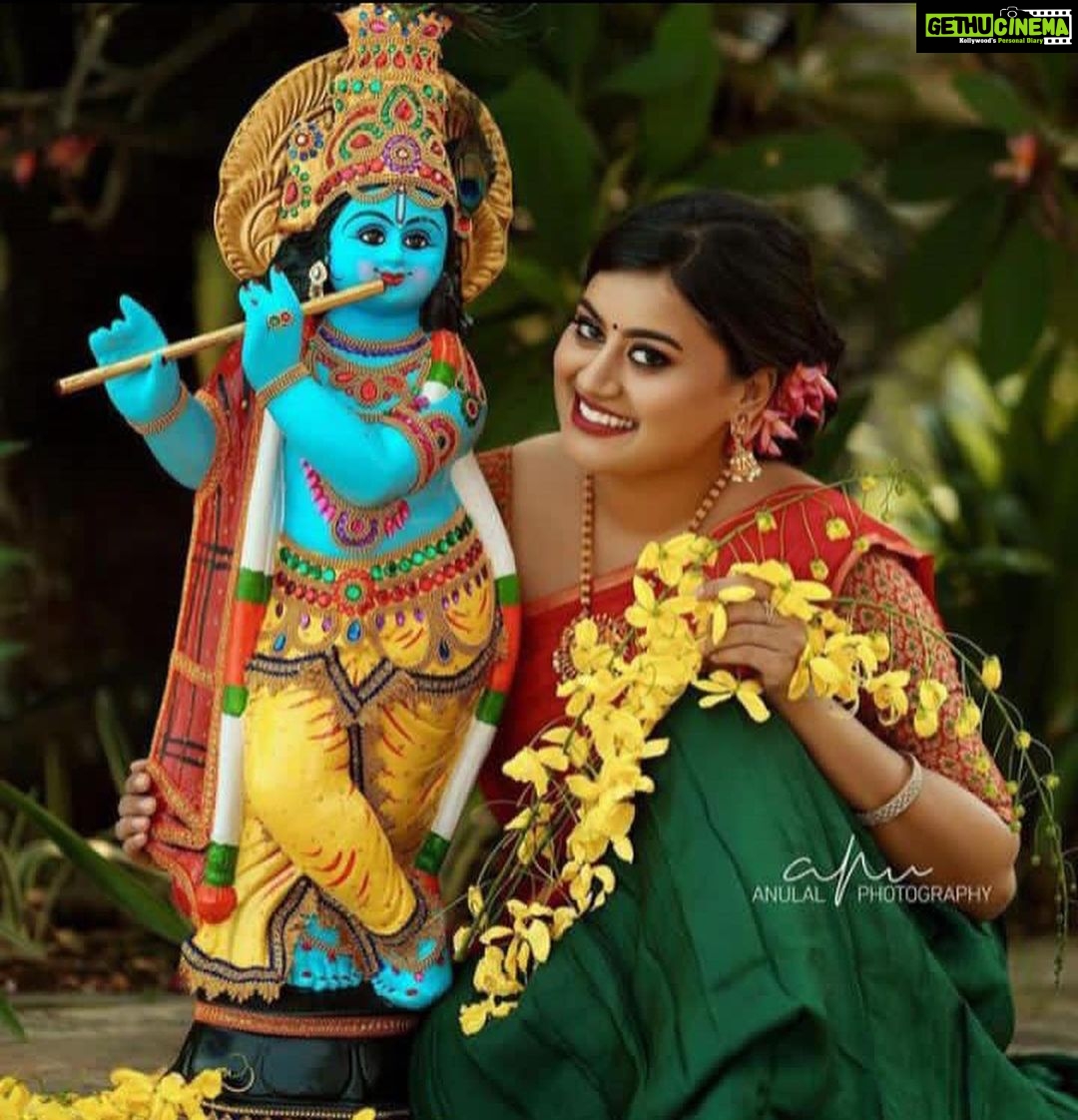 Ansiba Hassan Instagram - Proud to be an Indian to celebrate all the festivals ❤️🤗 ശ്രീകൃഷ്ണ ജയന്തി ആശംസകൾ #ansibahassan #indian #proud #sreekrishnajayanthi