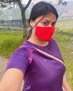 Ansiba Hassan Instagram - Morning walk day -1 It's been so long since I went for a morning walk and today I resumed it ❤️ #ansibahassan #morningwalk #behealthy