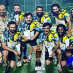 Ansiba Hassan Instagram – ⚽️ അമ്മ ടീമിനു അട്ടിമറി വിജയം ⚽️ 

കേരളിപ്പിറവി ദിനമായ നവംബർ 1 നു കൊച്ചിയിലെ രാജീവ് ഗാന്ധി ഇൻഡോർ സ്‌റ്റേഡിയത്തിന്റെ ടർഫ് കോർട്ടിൽ  വെച്ച് സംസ്ഥാന എക്സ്സൈസ് വകുപ്പിന്റെ ” YES TO FOOTBALL NO TO DRUGS” എന്ന ക്യാമ്പയിന്റെ ഭാഗമായി നടത്തപ്പെട്ട ഫുട്ബോൾ മത്സരത്തിൽ അമ്മ ടീം ട്രോഫി നേടി – ഫൈനൽ മൽസരത്തിൽ എക്സ്സൈസ് ടീം നെ എതിരില്ലാത്ത 3 ഗോളുകൾ നേടിക്കൊണ്ടാണ് വിജയം നേടിയത്. സെമിഫൈനൽ മൽസരത്തിൽ കോർപ്പറേറ്റ് ടീം നെ എതിരില്ലാത്ത 4 ഗോളുകൾ നേടിക്കൊണ്ടായിരുന്നു അമ്മ ടീം ഫൈനലിൽ പ്രവേശിച്ചത് @amma.association @sidhartha_siva @_tiny_tom_ @prajodkalabhavan @babu_.chandran._ @rajeev_govinda_pillai @arjunnandhakumar @manikandanachari @pashanamshajioff  #ansibahassan #amma #sports #football #notodrugs