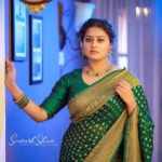Ansiba Hassan Instagram - Saree is always majestic ❤️ Pc @sumesh_shiva Mua @sreegeshvasan Mua @sreegeshvasan_makeupartist. costume @swapnamanthra Jwellery @parakkat_jewels @preethiparakkat #ansibahassan #saree #actress #mollywood #cinema #photographyart