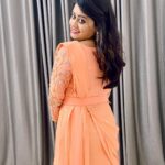 Ansiba Hassan Instagram – @mazhavilmanoramatv entertainment awards 🎖 @amma.association  Beautiful gown designed by @ebsha_store  #ansibahassan #mazhavilmanorama #actress #actorslife #awards #gowns