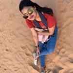 Ansiba Hassan Instagram - ❤️Love u all ❤️ #ansibahassan #actress #mollywood #desert #dubai #vecation
